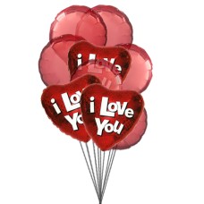 Ballons d'amour (Ballons 6-Mylar et 6-Latex)