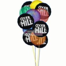 Sourires pendant le voyage (ballons 6-Mylar et 6-Latex)