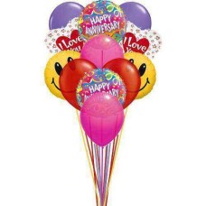 Beaux ballons d'anniversaire (Ballons 6-Mylar et 6-Latex)