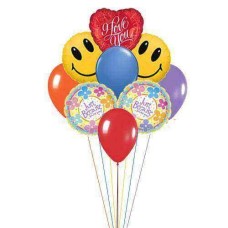 Quelqu'un de spécial (5 ballons en mylar et 4 ballons en latex)