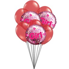 C'est une ballons fille (6 ballons Mylar)