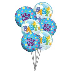 Balloons for Boys (6 Latex &amp; 3 Mylar Balloons)