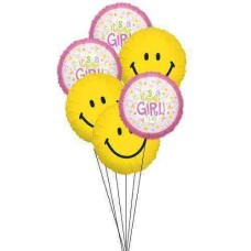 Je suis tellement heureux bouquet -balloon