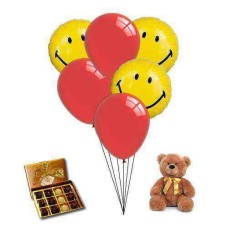 "Envoi de sourire doux" ballons