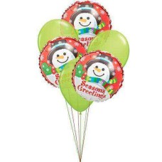 Ballons de bonhommes de neige