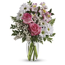 Bouquet « Quel régal » avec des roses (standard)
