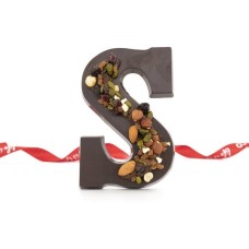 Lettre de chocolat de luxe fruits et noix 250 grammes