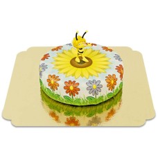 Maya the bee on cake (Small (18 cm(6-8 slices)))