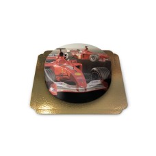 Ferrari F1 Cake (Small ((18 cm) 6-8 slices))