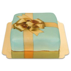 Gâteau-Coffret Cadeau Vert