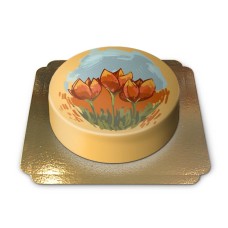 Dutch Tulip Cakes (Small (18 cm(6-8 slices)))