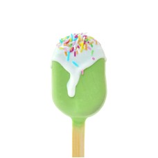 Cake-pops à la crème glacée verte (10 pièces)