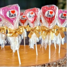Cake-Pops "I Love Dad" (12 Pièces)