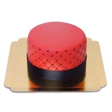 Deluxe Red Cake - double height (Small(18 cm))