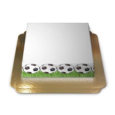 Thème Football Cake-Photo Frame (Small)