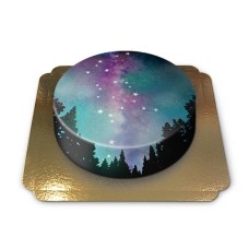 Starry Sky Cake (Small ((18 cm) 6-8 slices))