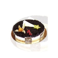 Gateau de fromage aux myrtilles