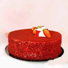 Gâteau de velours rouge