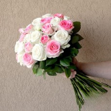 Rose et blanc