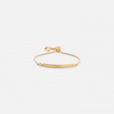 Bracelet en acier inoxydable avec glissière réglable