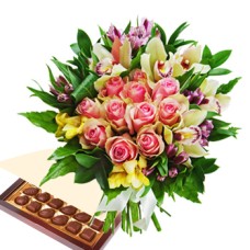 Burst Of Romance avec des chocolats