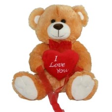 Grand ours en peluche brun