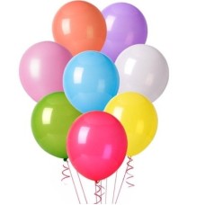 12 ballons colorés