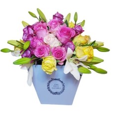 Coffret Lys Et Roses