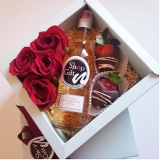 Tiroir doux de roses