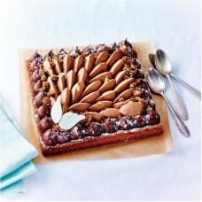 Tarte au chocolat duo