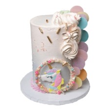 Gâteau Licorne Moderne (Tall Cake)