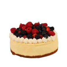 Gâteau au fromage à la vanille et aux baies