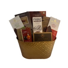 Panier-cadeau paradis de chocolat
