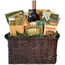 Panier-cadeau de dégustation de vins gastronomiques français