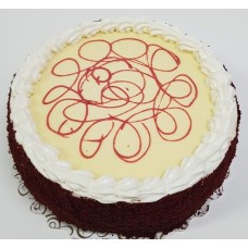 Gâteau au Fromage Velours Rouge 9"
