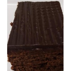 Dalle de brownie au fudge 16" X 12" Portion 25-40