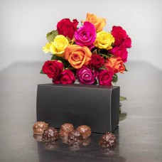 Ballotin De Rochers Et Roses