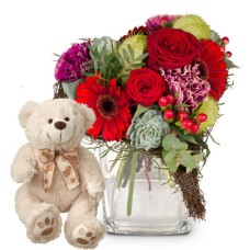 Only for You, with teddy bear (Minimum)