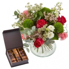 Fleurs de soleil et chocolats