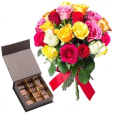 Roses et chocolats