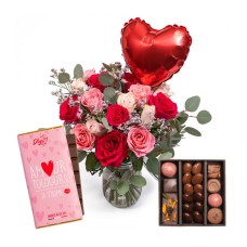 Red Temptation (NUMBER OF ROSES 15)