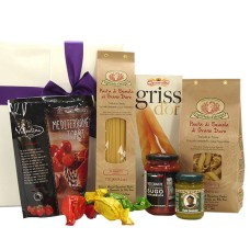 Coffret cadeau sans alcool avec délices italiens
