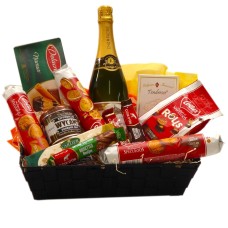 Panier cadeau belge Champagne