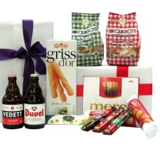 Bières Belges Avec Délices Belges Et Snacks Salés