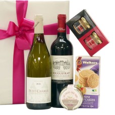 Saint-Emillion Grand Cru Et Un Petit-Chablis Blanc Au Foie Gras