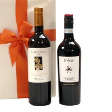 Vin blanc et rouge italien à déguster