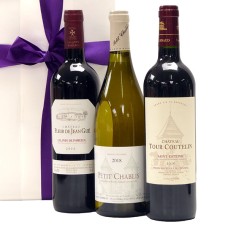 Lalande de Pomerol, Petit Chablis et St Estephe