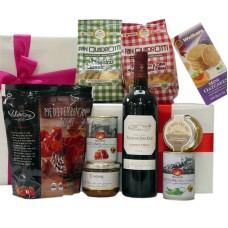 Lalande De Pomerol Et Des Gâteries Internationales En Cadeau