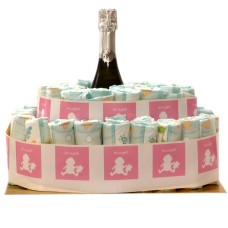 Pampertaart c'est une fille avec du prosecco italien
