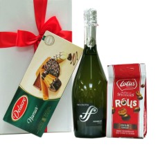 Prosecco et bonbons en cadeau